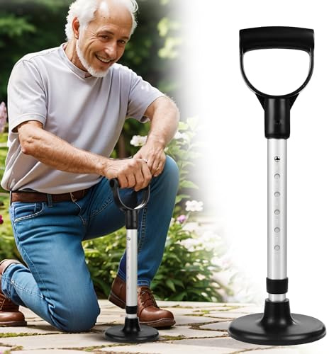 Besingki Mobility Aids Tool Adjustable Standing Assist Devices Portability Standing Aid Device Stable Supports Equipment for Rising Indoors, Garden Work,Outdoor Work,Doing Housework
