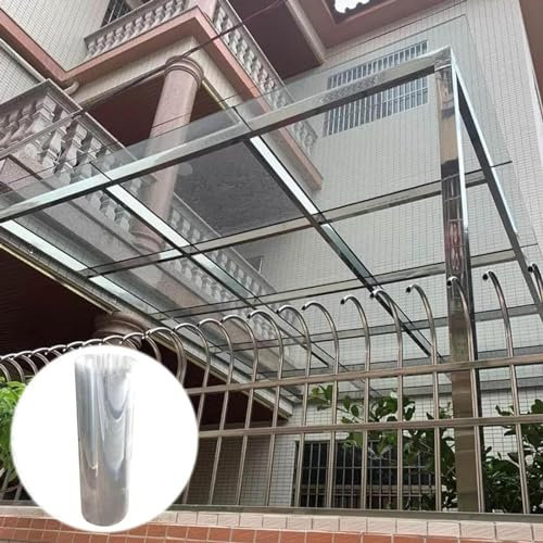 TOOTHGENERIC Transparent Roofing Sheets Garden Shed Roof Panels Greenhouse Replacement Panels Clear Waterproof Sheet (Size : 1x15m(3.3 * 49.2ft))