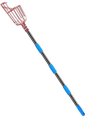 CIYODO 1satz Detachable Fruit Picker Hochwertiger Edelstahl Obstsammler Mit Teleskopstiel Für Einfaches Und Schnelles Obstpflücken Im Garten Park Und Obstgarten