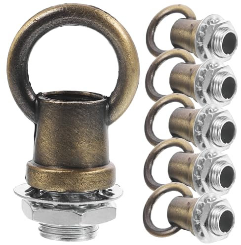 IWOWHERO 6Piezas Gancho de Techo Colgar Luz Soporte de Carga Diseño de Gancho Accesorios para Lámparas y Proyectos DIY