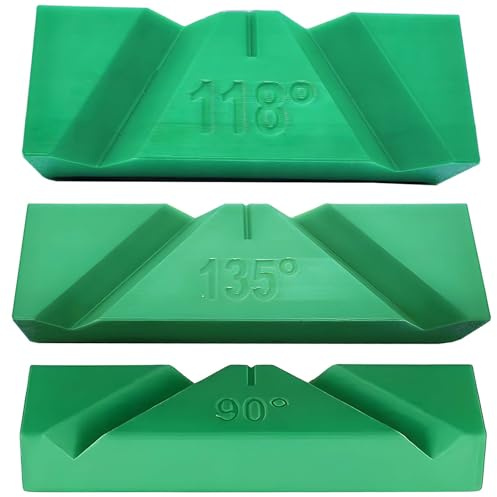 3 Sets Drill Bit Sharpener Guide Jig, 3D Printed Tool for Bench Grinder, Suitable for All Drill Bits, 90°, 118°, and 135° Angles