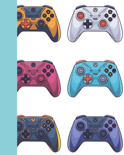 Composition Gaming Notebook Journal/Notebook Wide Ruled 100 pages Lined Pages