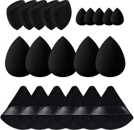 Bafutayawa Beauty Blender, 21 Pcs Make Up Schwamm Set, Makeup Sponge Für Foundation Flüssig Creme Puder Puff Mehrfarbig