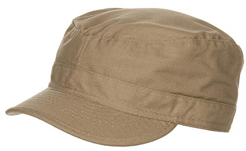 MFH Homme Ripstop BDU Casquette Militaire Coyote Tan Taille L