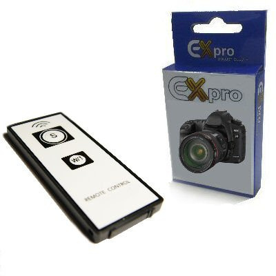 Ex-Pro Pentax White Remote switch shutter release wireless (Infrared) for Pentax Optio/DSLR Cameras (See description for compatible models)