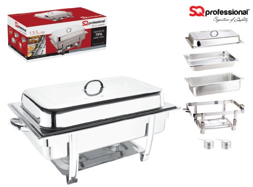 Stainless Steel Chafing Dish - 13.5L (Single Food Pan)
