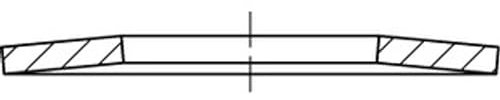 DIN 2093 St. 12 x 4,2 x 0,5 VE=S Tellerfedern 200 Stück