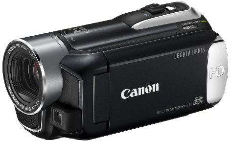 Canon LEGRIA HF R16 High Definition Digital Camcorder - Black (20 X Optical Zoom, 2.7 Inch Widescreen Colour LCD)