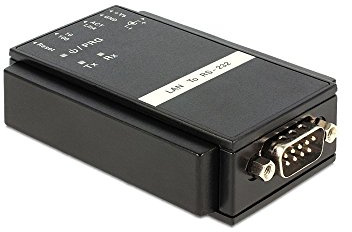 Delock Konverter Ethernet LAN > RS232 Sub-D 9 Pin