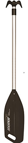 SeaSense 48 to 72 Telescopic Paddle and Hook, Black