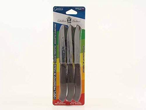 PAOLUCCI COLTELLERIA S.n.c. COLTELLI Bistecca 6pz Marrone 4804M.11