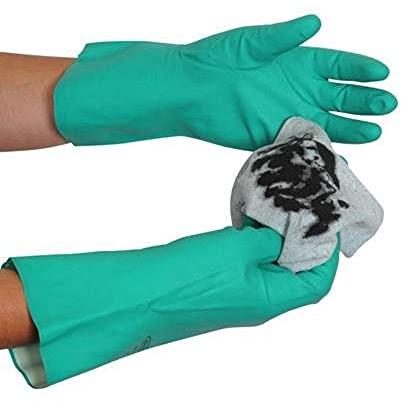 Ultimate Industrial NL15 Leichte Nitrilhandschuhe, 7/S, Grün
