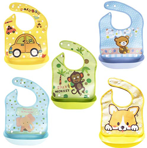 XM-Amigo 5 pezzi impermeabili LDPE confezione per neonati e bambini