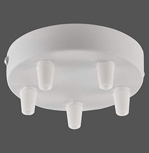 Leuchten Direkt 13302-16 DIY Baldachin 5-flammig, weiss IP20