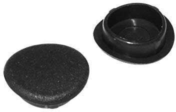 25 x Anthracite Grey Envirotile Screw Cover Cap for Ridge to Apex Cover
