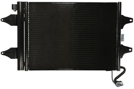 THERMOTEC KTT110029 Klimakondensator Klimaanlage Auto mit Trockner Kompatibel mit VW POLO 9N 5Z0820411 6Q0820411 6Q0820411B