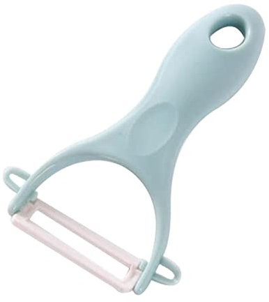 Pelapatate Frutta in ceramica Pelapatate Coltello Pialla portatile Lama in acciaio inossidabile Affettatrice for patate Taglierina Utensili da cucina pelapatate