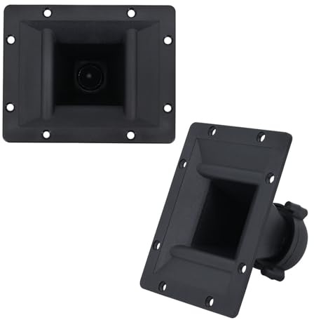Nucelit Piezoelektriska diskanthögtalare 4-8Ohm 75-150W högtalare keramisk ringklocka diskant fyrkantig ljudhögtalare disperser högfrekvent horn