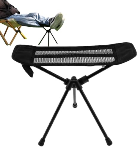 Genérico Taburete Plegable de 3 Patas | Taburete Plegable portátil para Adultos | de pie Taburetes de Senderismo, sillas Plegables de 3 Patas para Exterior