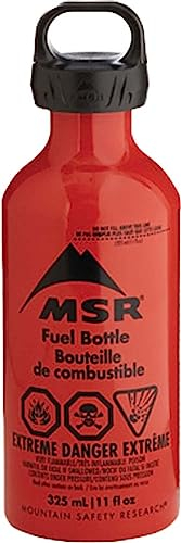 MSR (Mountain Safety Research) Brennstoff-flasche Fuel Bottle, Rot, 325 ml