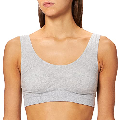 CALIDA Elastic Bustier Damen, mit breitem Softbund, natürlich atmungsaktive und weiche Single Jersey-Qualität