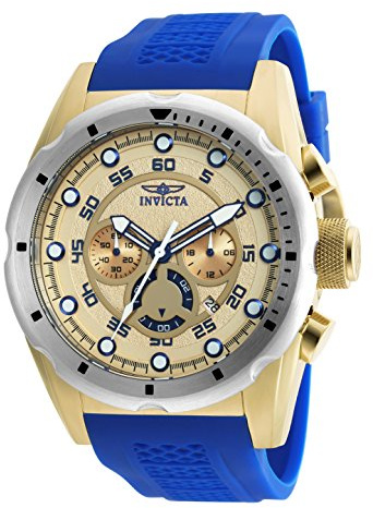 Invicta Speedway Edelstahl Herren Quarzuhrwerk - 50mm