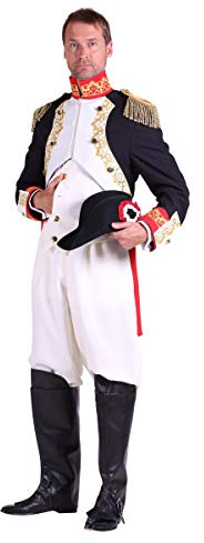 Thetru Kostüm General Napoleon Uniform Französischer Kaiser Fasching (XL)