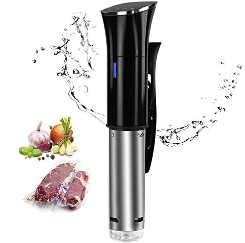 Sous Vide, Slow Cooker Circolatore Termico,Roner Cucina Professionale E Termocircolatore A Immersione Per Cottura A Bassa Temperatura 1800w Circolatore Di Immersione,Black