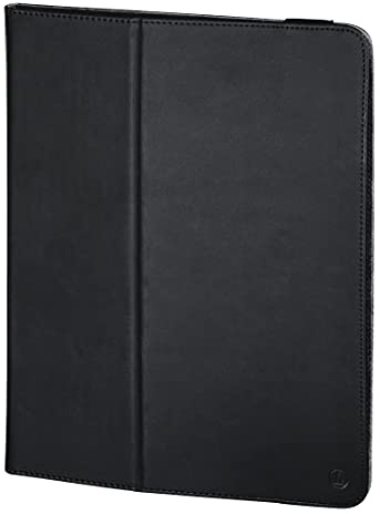 Hama Hülle für Tablets bis 17,8 cm, 7 Zoll (universelles Case für Tablets, größenverstellbar mit ausziehbaren Silikonecken und flexiblem Gummiband, Schutzhülle mit Standfunktion) schwarz