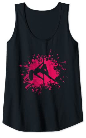 Damen Lustiger Akrobatik Spruch - Pole Dancing & Pole Dance Tank Top