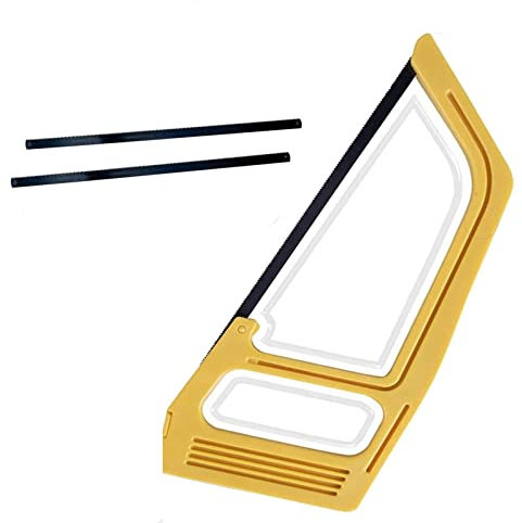 Buystarget 6'' 150mm Junior Hacksaw Frame Blade Cutting Metal +2 Free Blades