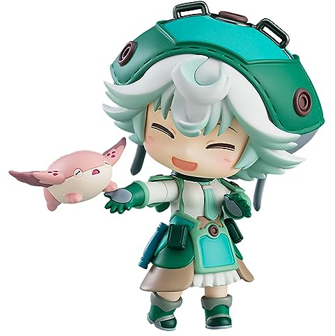 Jilijia Made In Abyss Figures Pulshuka/Faaputa Anime Figura movible Colección Cambio Facial Estatua de Acción Modelo Adornos Decoración del Hogar Coche