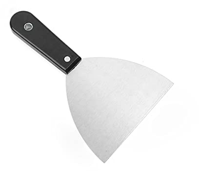 Raschietto a coltello per stucco， Raschietti for cartongesso, spatole flessibili in acciaio inox, utilizzate for carta da parati, set di strumenti for la rimozione dello stucco da muro(5inch)