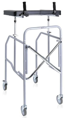 REMEDIA ONE - Deambulatore per Anziani 4 Ruote Con Appoggio Antibrachiale a Tavolo - Girello