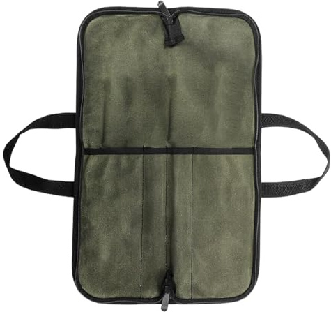 Knife Bag, Knife Bag for Chefs | High Performance Cutlery Bag, Guarding Canvas Portable Chefs of a Knife Storage Bag for Kitchen Tools for Camping Hiking, Army Green, see description, See description