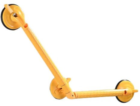 Barre D'appui De Salle De Bain À 135° Avec Poignée Antidérapante Et Cercle Lumineux De Sécurité, Poignée De Salle De Bain En Acier Inoxydable For Cuisine, Chambre, Baignoire, Douche Et Marches(White)