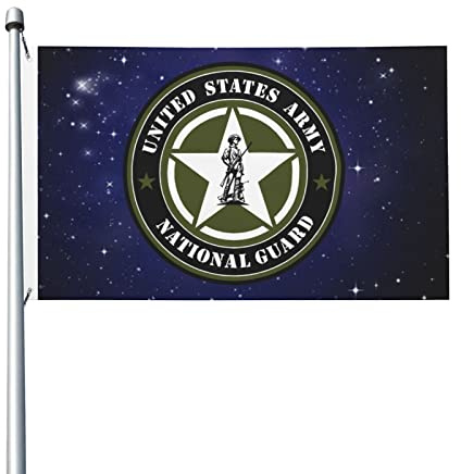 Drapeau De Jardin United States Army National Guard Garden Flag Amusante Drapeau De Bienvenue Premium Pride Flag Pour Patio Pavillon Cour 152X90CM