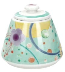 BRANDANI Zuccheriera Bollicine New Bone China 9x10cm