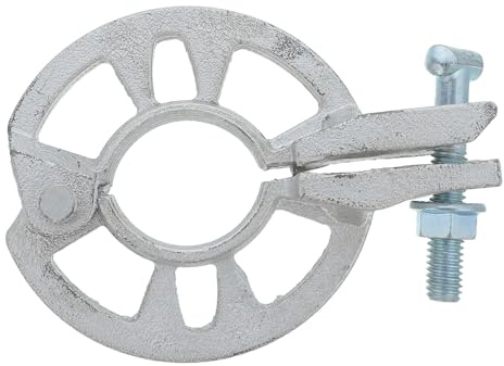 Yardenfun Accessori per Palcoscenici con Supporto Robusto e Capacità di Carico Eccezionale in Acciaio Argento con Piastra Rotonda per Concerti e Applicazioni Sceniche