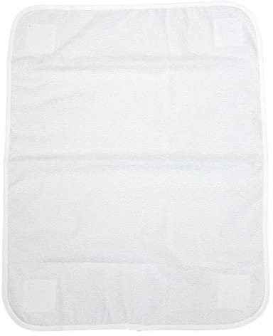 TupTam Copertura Spugna di Materassino, Bianco, 44x58cm (per Materassino 70x70, 76x76)