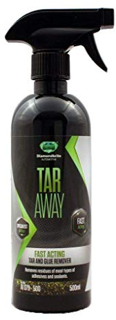 Diamondbrite Tar and Glue Remover Trigger Spray - Car Care Fast Acting Remover - Adhesives and Sealants Cleaner - 500 ml Bottle - Ju 079-500
