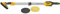 DeWALT DCE800N-XJ - Levigatrice a batteria a secco, con manico telescopico, 18 V