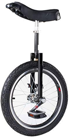 TXTC 18-Zoll-Rad Einrad, High-Strength Manganstahl Gabel, Verstellbarer Sitz, Aluminiumlegierung Buckle, Ergonomischer Sattel Pedal, Laufrad Fahrrad, for Frauen Und Männer Outdoor Sport