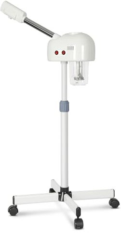 Youyijia Facial Steamer Professional Ozone Humidifier 800W Facial Steamer Ozone Aroma Steam Beauty Salon Spa Instrument Adjustable Height Home and Beauty Spa Clean Skin Beauty Care Humidifier