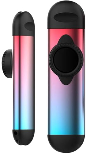 Kazoo for Adults and Kids with Adjustable Tone, Metal Kazoos with 10 Flute Diaphragms and Lanyards, Coloful
