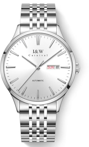 TEINTOP I&W Automatik Uhr Herren Mechanische Uhren Japanische Bewegung Armbanduhren