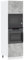 WKIEQACO Lyon - Armario para microondas (60 x 57 x 207 cm), color gris