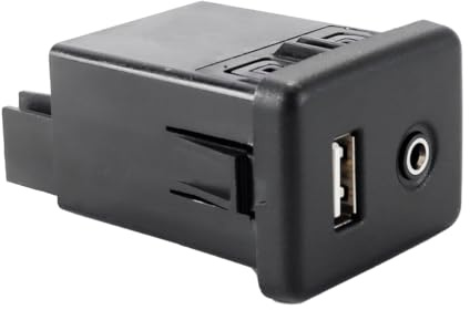 Hoite Conector de carga auxiliar USB para coche 13599456. Compatible con Vauxhall Insignia A 2014-2017, Astra K Mk7 2016.