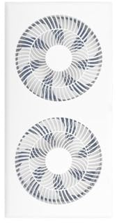 Standventilator, Lüftungsventilator, ultradünn, 9 cm, integrierter Deckenventilator mit zwei Motoren, 30 x 60 cm, für Küche und Badezimmer, leistungsstarker, stummer Abluftventilator, Badezi