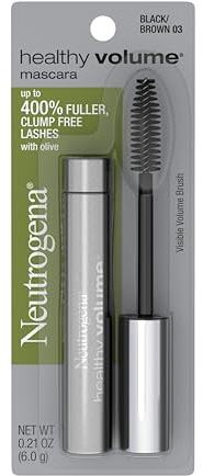 Neutrogena Healthy Volume Mascara, Black Brown 03, .21 -Ounce Packages